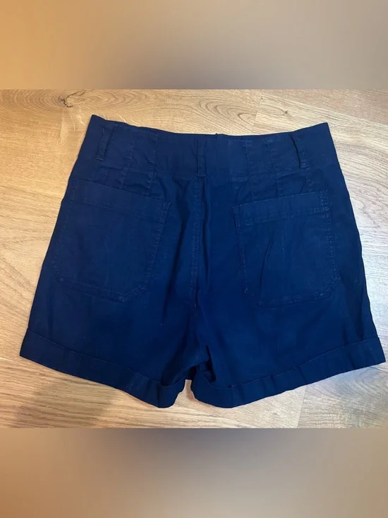 🩷 Anthropologie Megan Patch Pocket High Rise Shorts 🩷 - Picture 3 of 5
